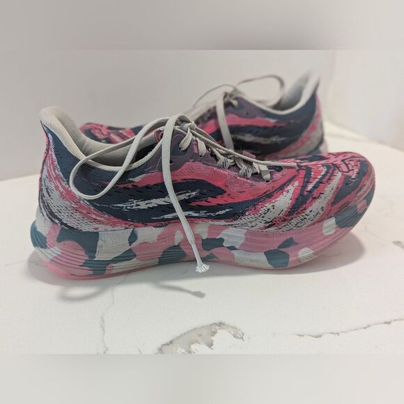 ASICS NOOSA TRI 15 Van Gogh Pink Running Shoes Size 8 FLYTEFOAM Sneakers - Picture 2 of 9